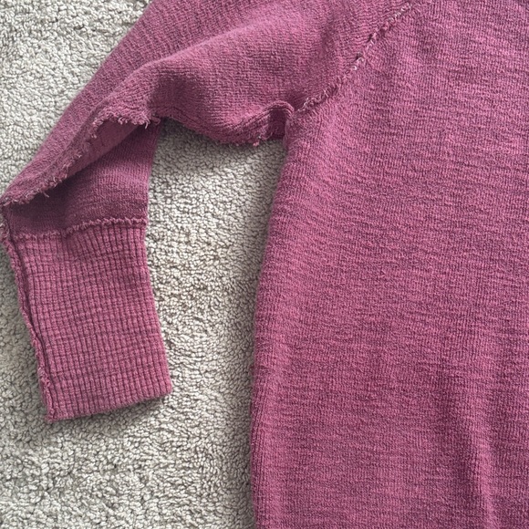 Free People Dusty Rose Crew Neck Sweater - Picture 4 of 5